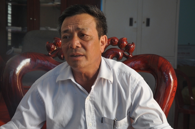 Ông Ngô Đình Hồng - Phó chủ tịch UBNX xã Giáp Sơn