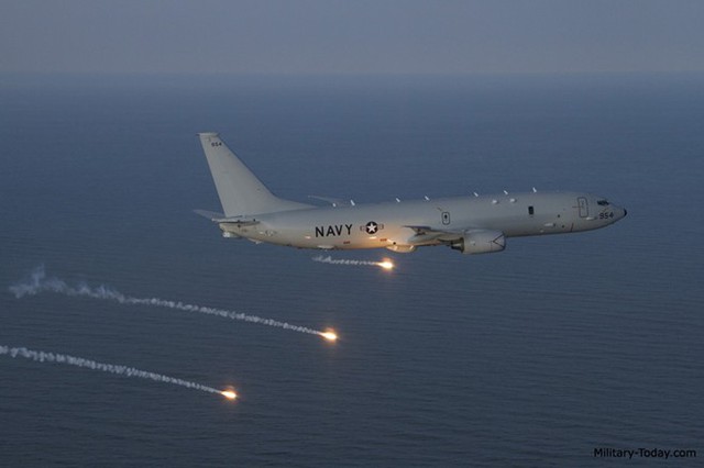 Theo CNN, Hải quân Mỹ đang tăng cường hoạt động tuần tra trên Biển Đông bằng máy bay P-8A Poseidon. (Ảnh minh họa. Nguồn: Military-today)