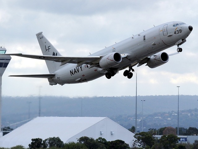 Máy bay do thám hiện đại P-8A Poseidon mà Mỹ sử dụng để thực hiện nhiệm vụ tuần tra, giám sát trên Biển Đông.