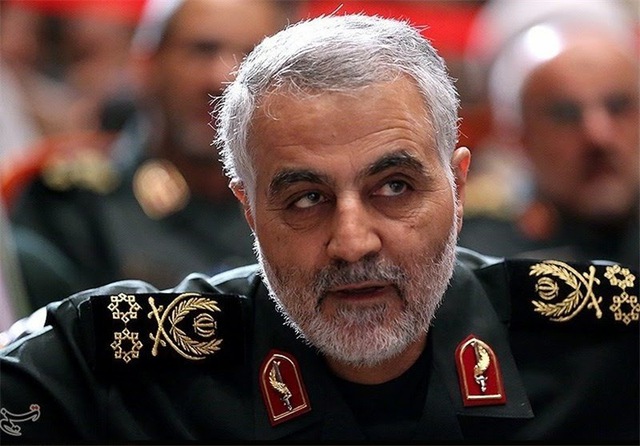 Tư lệnh khét tiếng của lực lượng Quds, Thiếu tướng Qassem Suleimani. Ảnh: TheIranProject