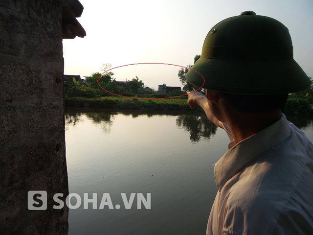 Người đàn ông này chỉ đường đi tẩu thoát của đối tượng Phạm Thế Anh đã vượt qua