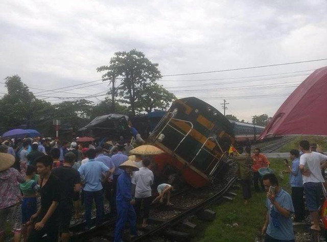 Vụ tai nạn tàu hỏa ở Thái Nguyên hôm 16/5