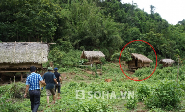 Lán trại nhà anh Thọ nơi xảy ra vụ thảm sát kinh hoàng.