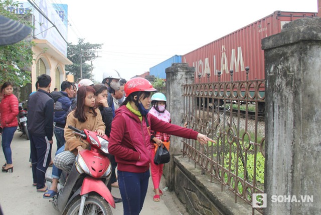 
Hiện trường vụ tai nạn kinh hoàng.
