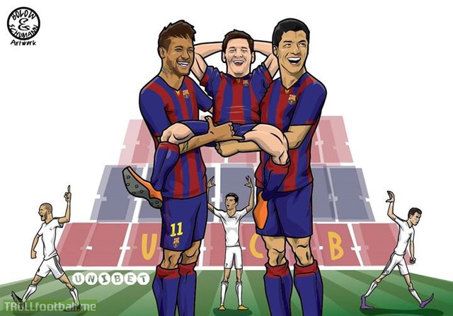 MSN hay BBC sẽ chiến thắng ở El Clasico?