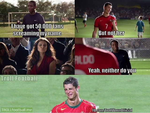 Khổ thân Ronaldo, anh đã quên Irina không còn bên mình sao??