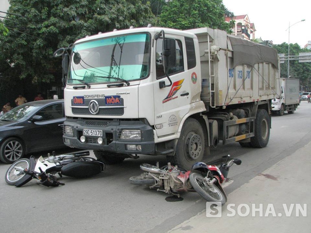 Hiện trường vụ tai nạn