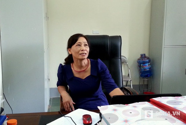 Bà Hoàng Thị Hường - Chánh thanh tra Sở LĐTBXH Nghệ An trao đổi với PV về việc giải trình lại của 2 lãnh đạo Trung tâm Bảo trợ xã hội tỉnh liên quan đến sai phạm gần 800 triệu đồng.