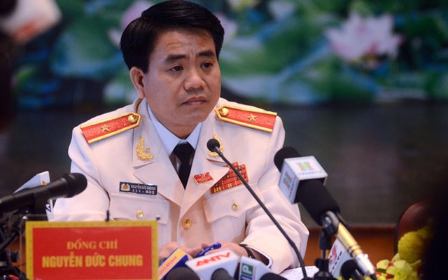 
Thiếu tướng Nguyễn Đức Chung, tân Chủ tịch UBND TP Hà Nội. Ảnh: Vietnamnet.
