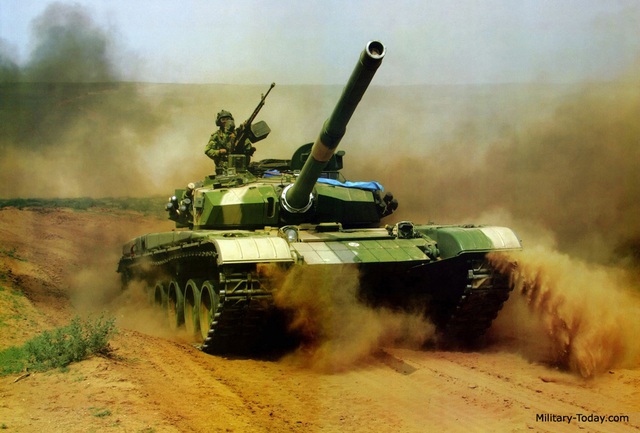 Xe tăng chiến đấu chủ lực Type 99 (Ảnh: Military Factory).