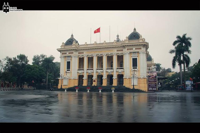 Nhà hát Lớn Hà Nội (Ảnh: Kim)