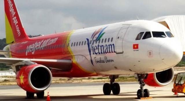 Một máy bay của Vietjet