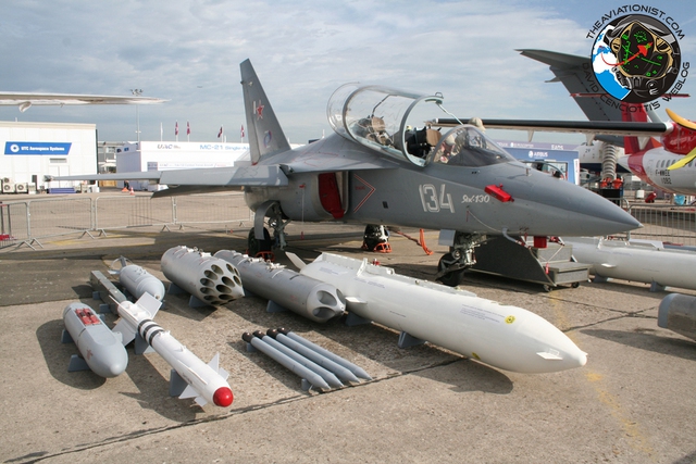 Yak-130 và những vũ khí có thể sử dụng