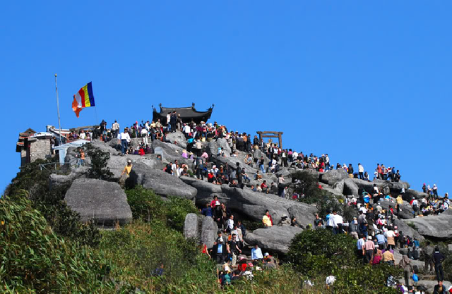 Chùa Đồng nơi đỉnh thiêng Yên Tử luôn là điểm thu hút đông đảo khách thập phương về với hội xuân Yên Tử hàng năm