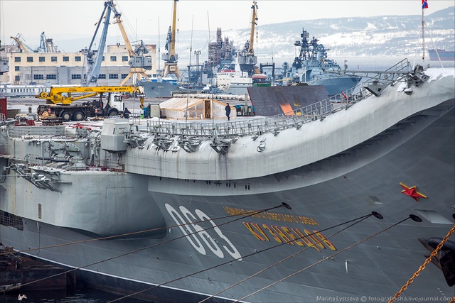 
Được hạ thủy vào ngày 04-12-1985, cho đến nay Admiral Kuznetsov vẫn là tàu sân bay duy nhất của Hải quân Nga.
