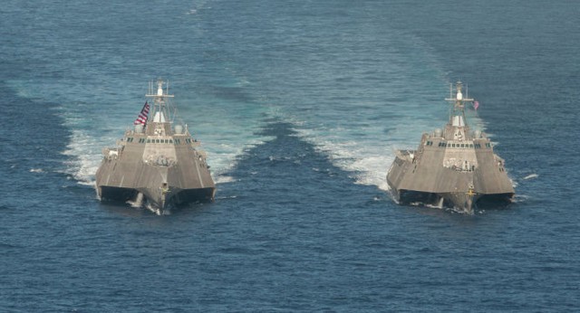 Các tàu chiến của Hạm đội Thái Bình Dương của Mỹ - Ảnh: US. Pacific Fleet