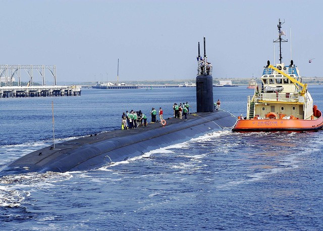 
Tàu ngầm USS Jimmy Carter (SSN-23).
