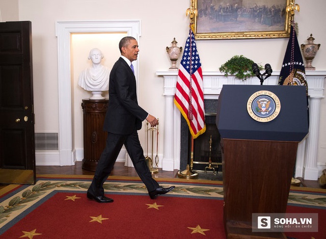 
Tổng thống Mỹ Obama trong ngày chính thức tuyên bố dỡ bỏ trừng phạt Iran.
