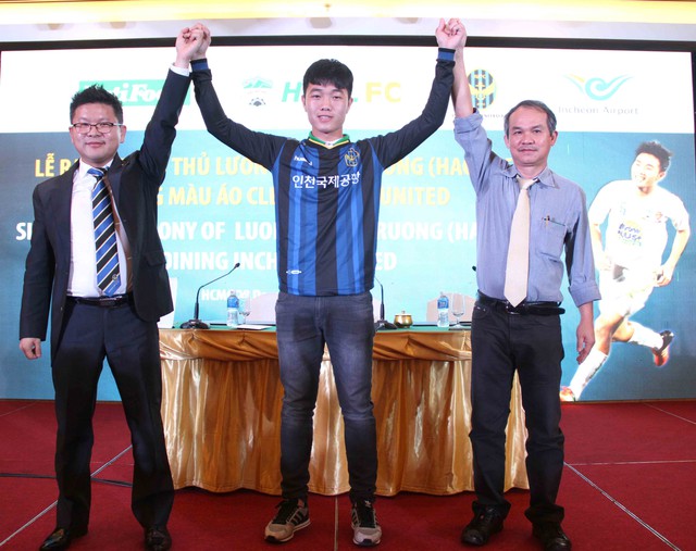 
CLB K-League, Incheon United mượn Xuân Trường từ HAGL trong 2 mùa tới, cam kết sẽ cho đá chính ít nhất 40% số trận.
