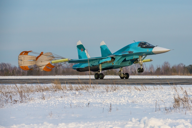 
Sự thành công của Su-34 tại Syria đã thúc đẩy tiềm năng xuất khẩu của mẫu máy bay này.
