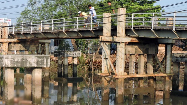 
Nơi phát hiện thi thể nạn nhân - Ảnh: Thúy Hằng
