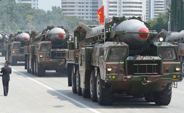 
Tên lửa đạn đạo Triều Tiên là mối đe dọa lớn với Hàn Quốc.
