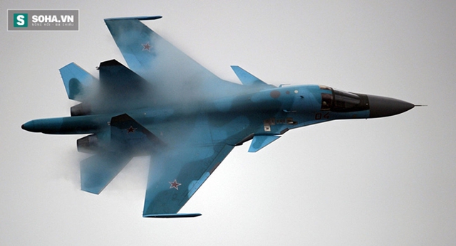 
Máy bay ném bom Su-34.
