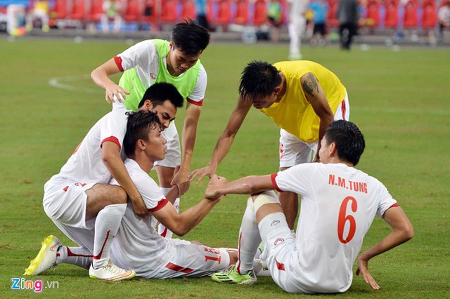 Thất bại tại bán kết SEA Games 28 cũng lại khiến U23 Việt Nam khóc như nhà có đám. Ảnh: Zing