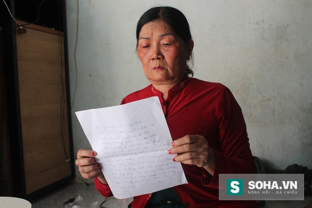 Bà Thi và bức thư xin lỗi tới thân nhân các bị hại trong vụ thảm sát tại Bình Phước