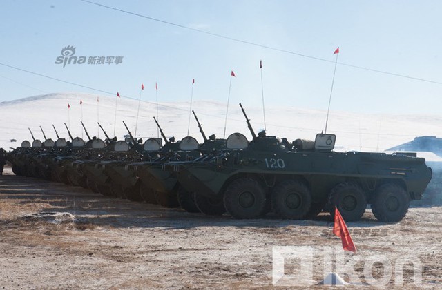 
Xe thiết giáp chở quân BTR-70M được Nga cho không Mông Cổ

