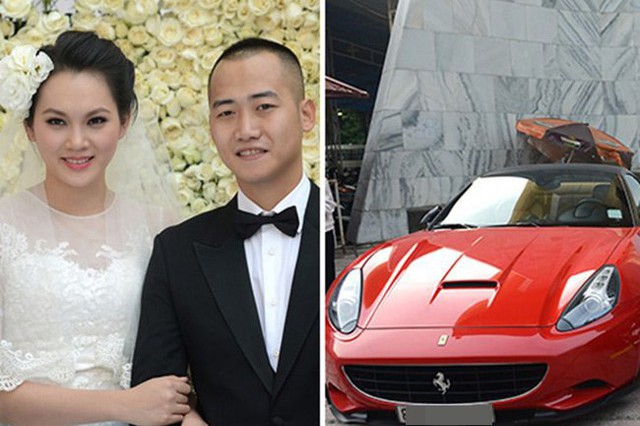 
Ngọc Thạch được rước dâu bằng siêu xe Ferrari
