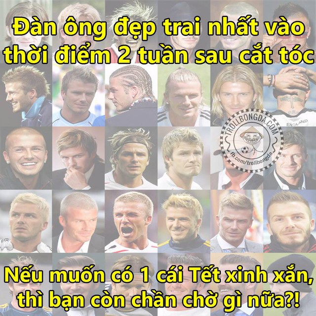 Bạn có muốn đẹp trai ngời ngời như Beckham?