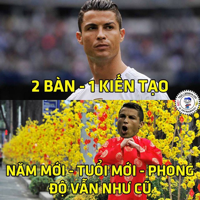 CR7 có lẽ đang tìm niềm vui trong bóng đá hơn là các nàng chân dài.