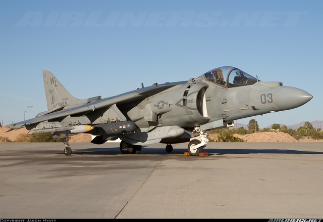 
AV-8B+ của Thủy quân Lục chiến Mỹ
