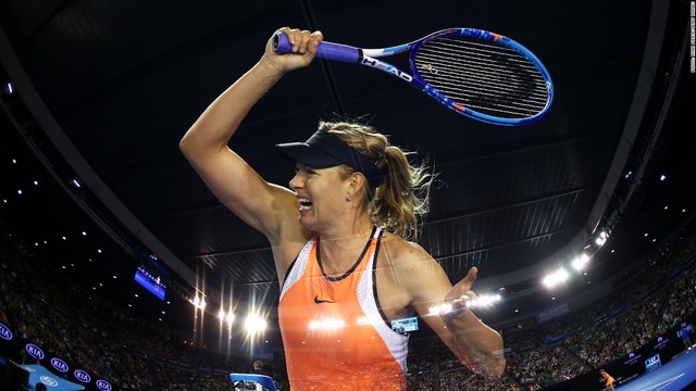 
Nhà tài trợ Head quyết định ở lại cùng Sharapova.
