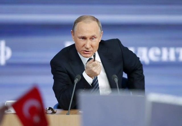 Tổng thống Nga Vladimir Putin.