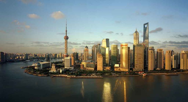 
Thượng Hải là trung tâm tài chính kinh tế của Trung Quốc với tốc độ tăng trưởng kinh tế và đô thị hóa rất ấn tượng. Ảnh: China
