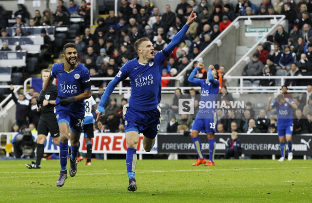 
Leicester City bay cao với lối chơi thuần Anh.
