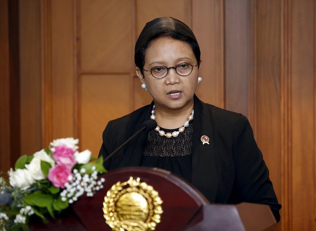 
Ngoại trưởng Indonesia Retno Marsudi. (Ảnh: Reuters)
