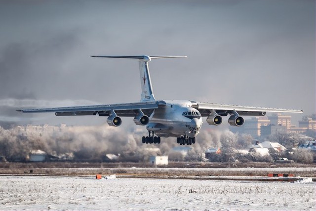 
Máy bay IL-78 của không quân Nga
