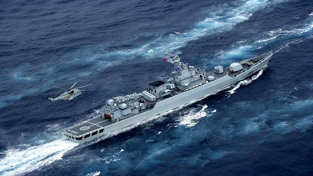 
Chiến hạm của Trung Quốc.
