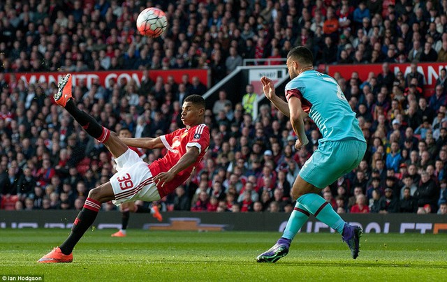 Nhưng mọi chuyện không hề dễ dàng, thần đồng Rashford sau chuỗi trận thăng hoa có vẻ như đã hết phép.