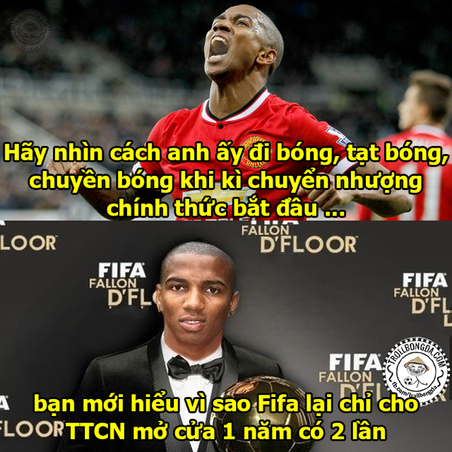 Nhưng Ashley Young cũng không hề kém cạnh với phong độ đặc biệt cao.