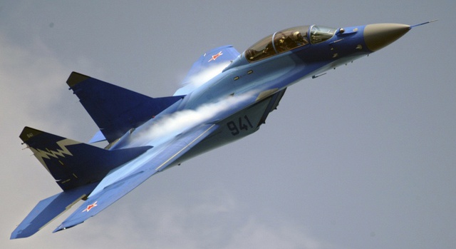 
MiG-29K biểu diễn tại triển lãm MAKS 2007 
