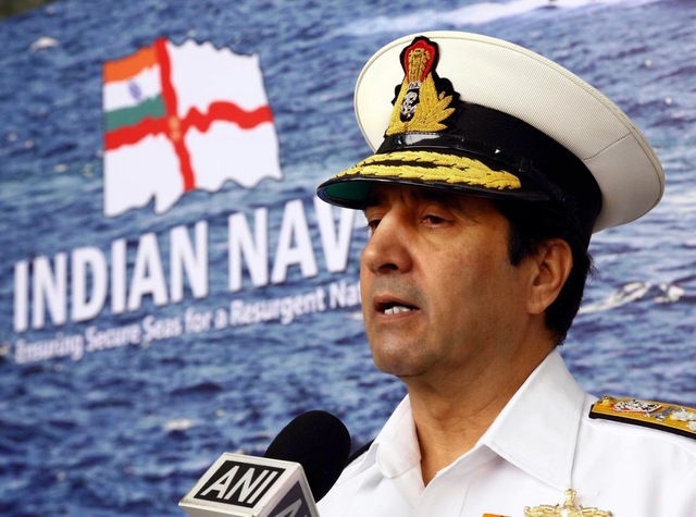 
Đô đốc Robin K. Dhowan, Tư lệnh Hải quân Ấn Độ
