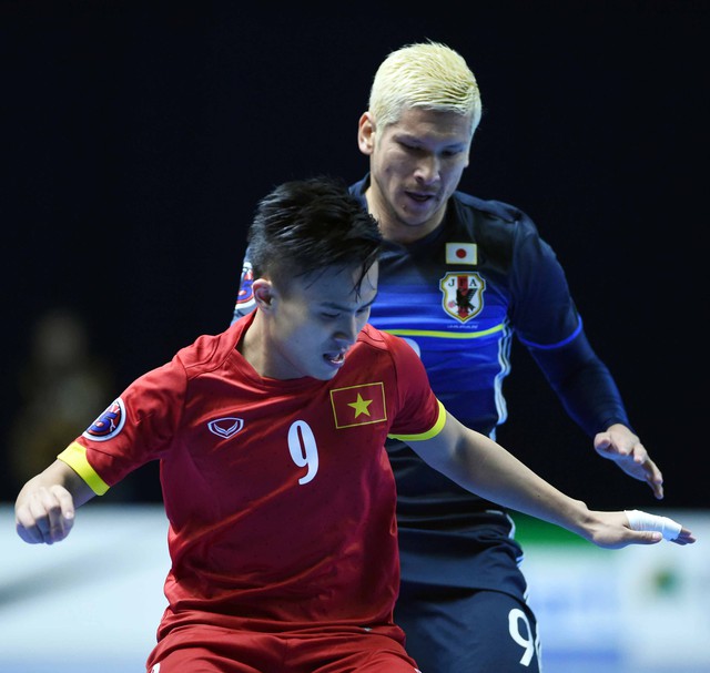 ĐT futsal Việt Nam đã thi đấu trên 100% phong độ trước người Nhật.