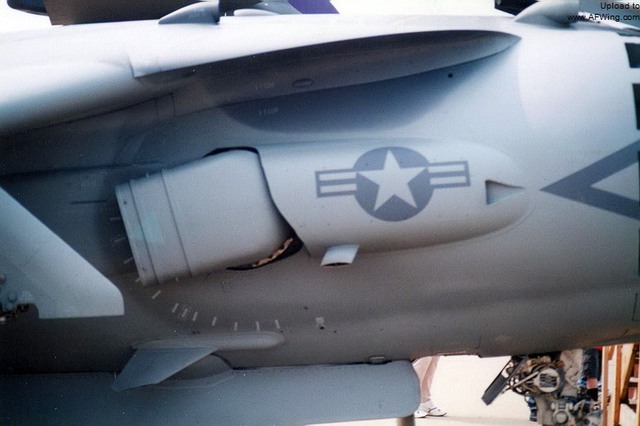 
Vòi phụt mới trên AV-8B Harrier II
