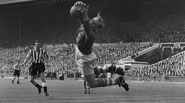 
Bert Trautmann thi đấu trong màu áo Manchester City.
