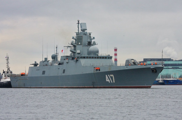 
Tàu hải quân thế hệ mới của Nga.
