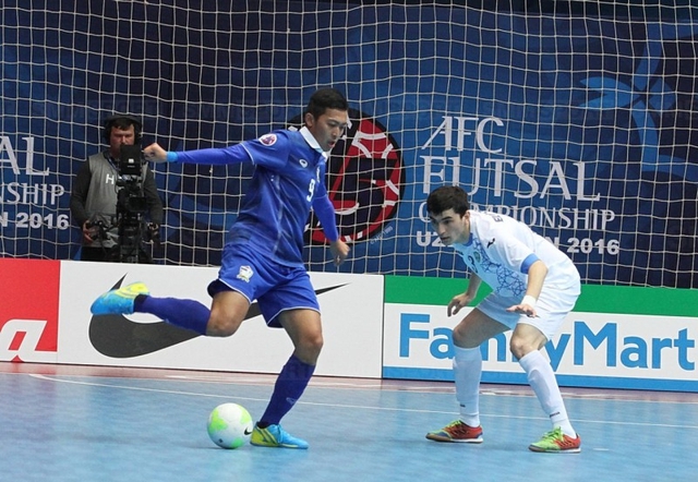 
ĐT futsal Thái Lan đã chẳng thể có được chiến thắng.
